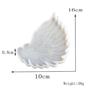 angle wings coaster mold silicone craft 