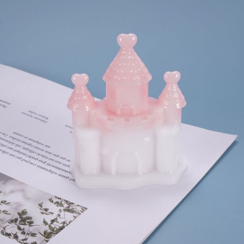3d resin castle princess silicone castle mold