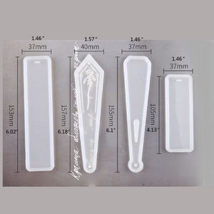 silicone resin bookmark mold