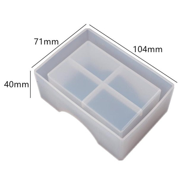 resin coaster mold and holder silicone
