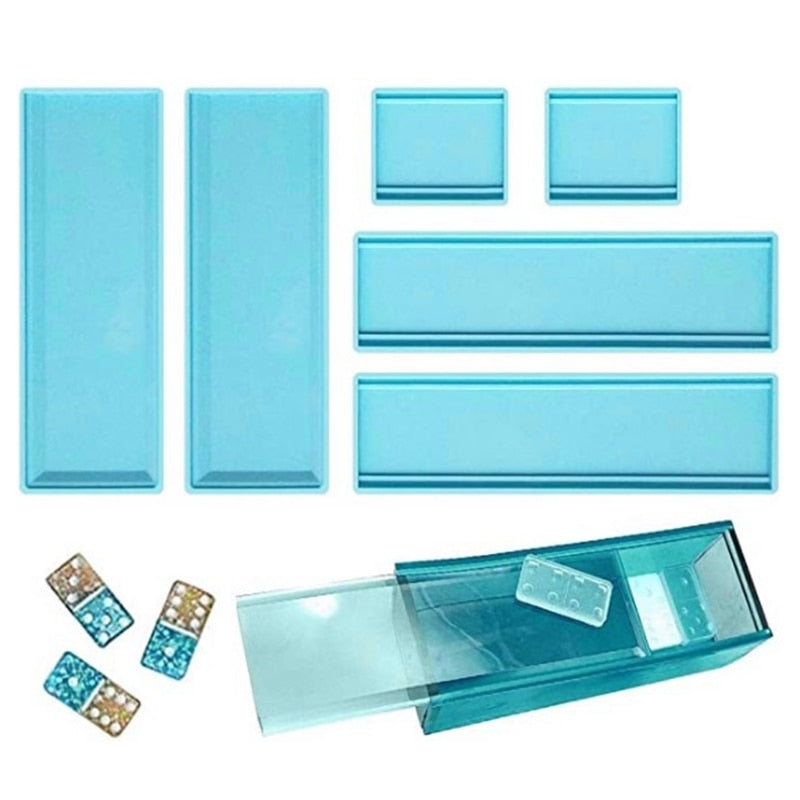 domino resin mold silicone dominoes
