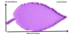 Large Leaf Tray Silicone Resin Mold