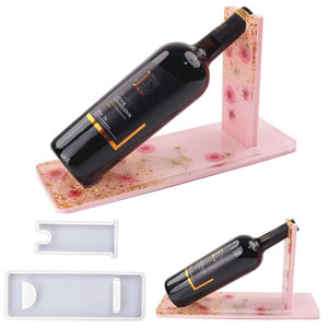 wine bottle stand holder resin mold
