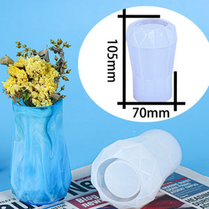 flower vase silicone resin mold