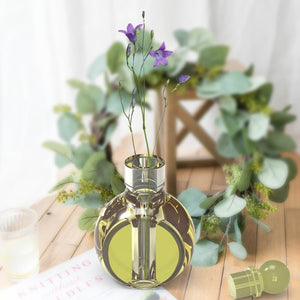 Perfume Bottle Resin Mold With Flower Insert