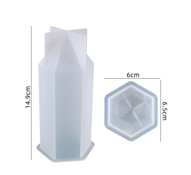 Silicone Crystal Large Resin Mold Set of 3