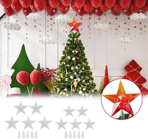 star Christmas tree toper silicone resin mold