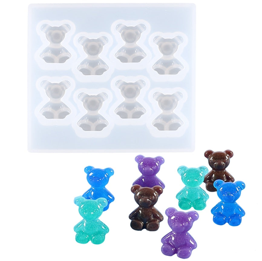 Teddy Bear Silicone Mold – FiestaCake Supplies