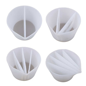 Silicone Chamber Divided Chamber Mixing Cups For Resin – Phoenix