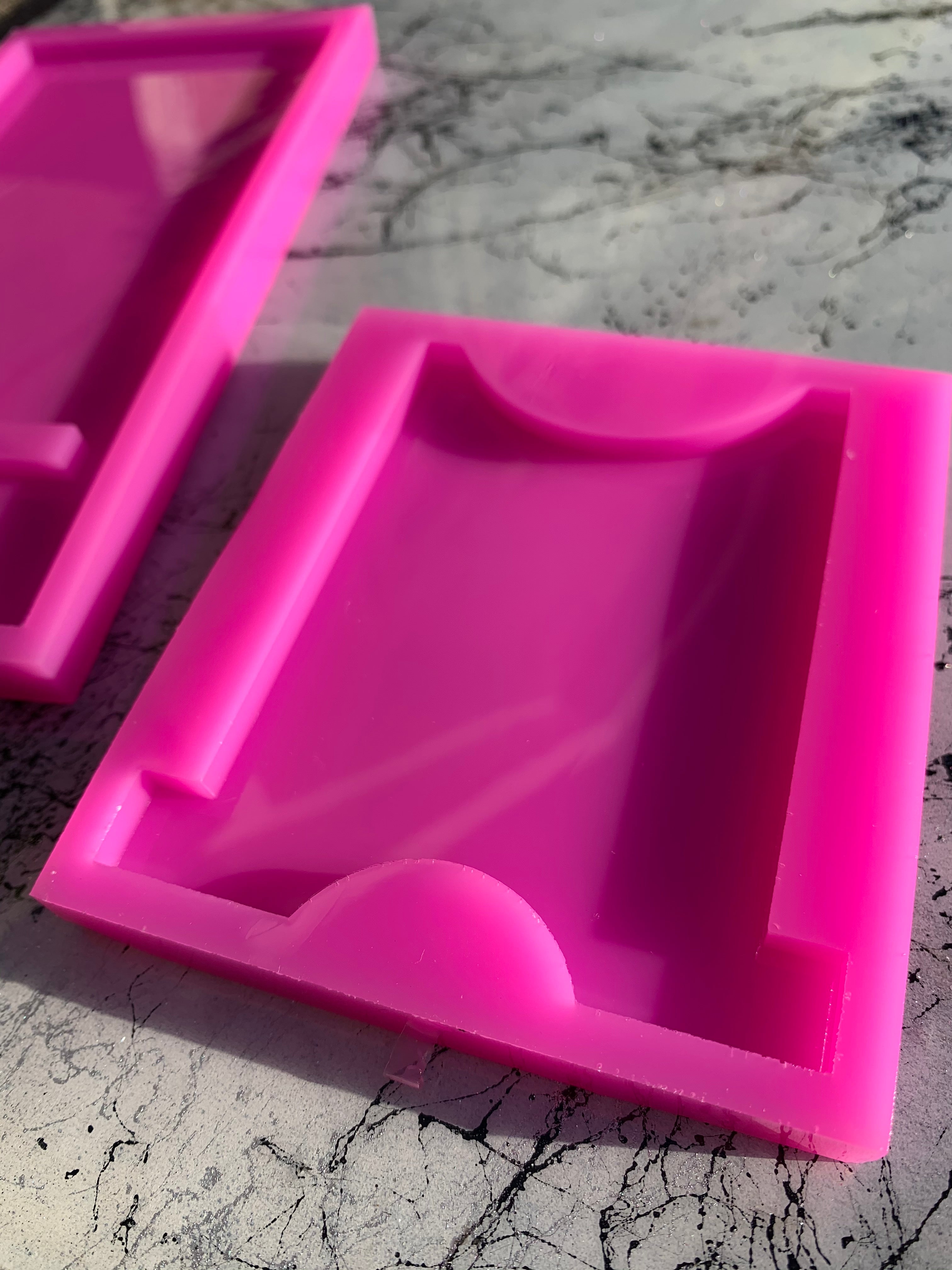 silicone resin phone holder mold stand