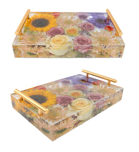 silicone resin tray mold for flower bouquets