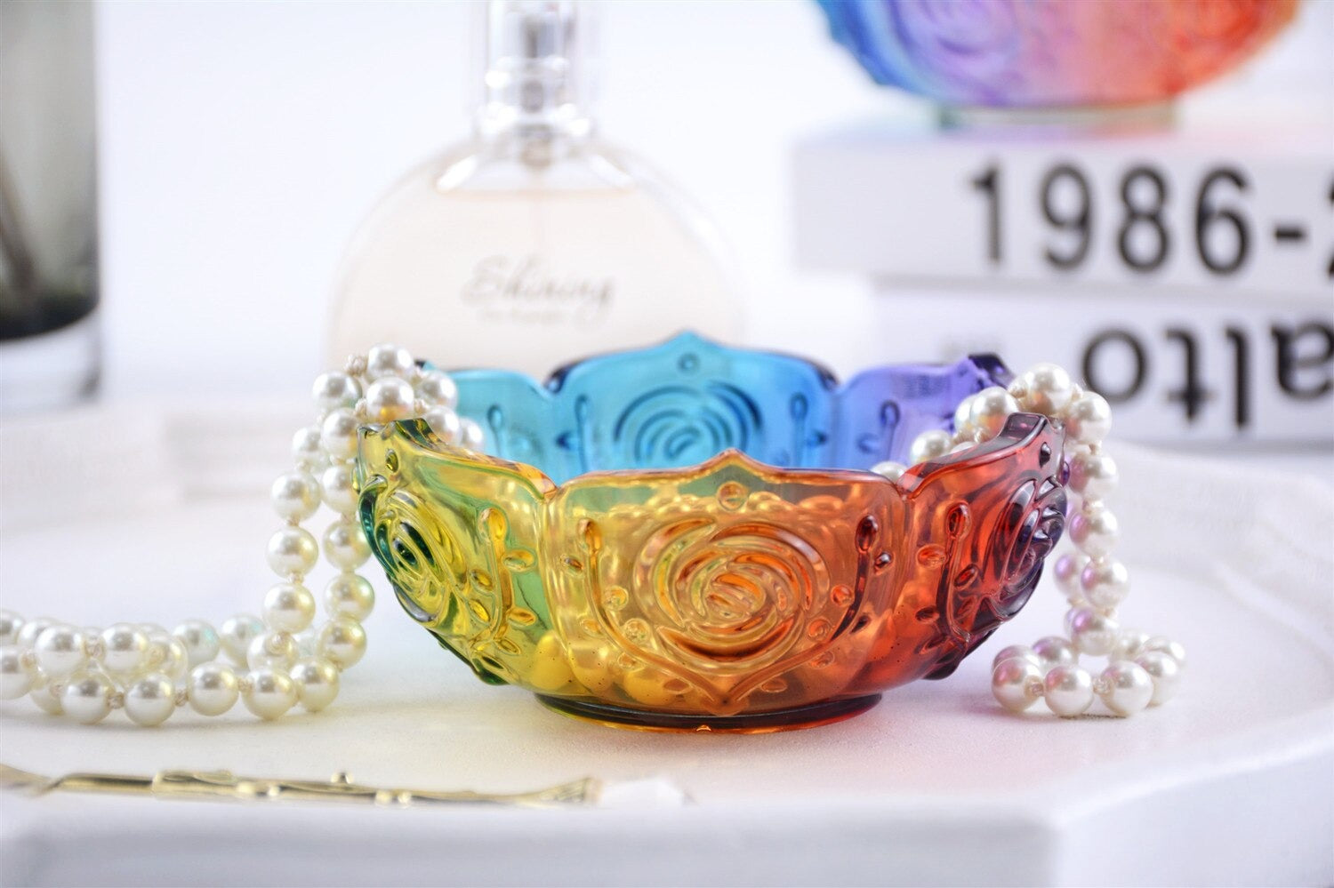 Silicone Bowl Rose Resin Mold – Phoenix
